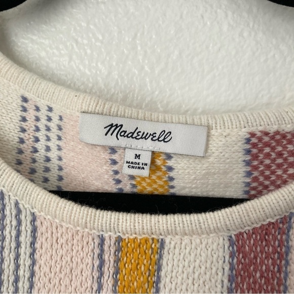 Madewell Blakley Stripe Sweater Tee | Size M - Picture 4 of 7